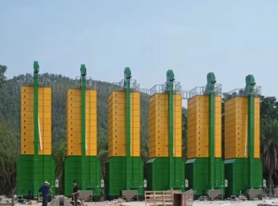 Máy sấy ngô và đậu nành hỗn hợp có dung lượng lớn mà không có máy sấy