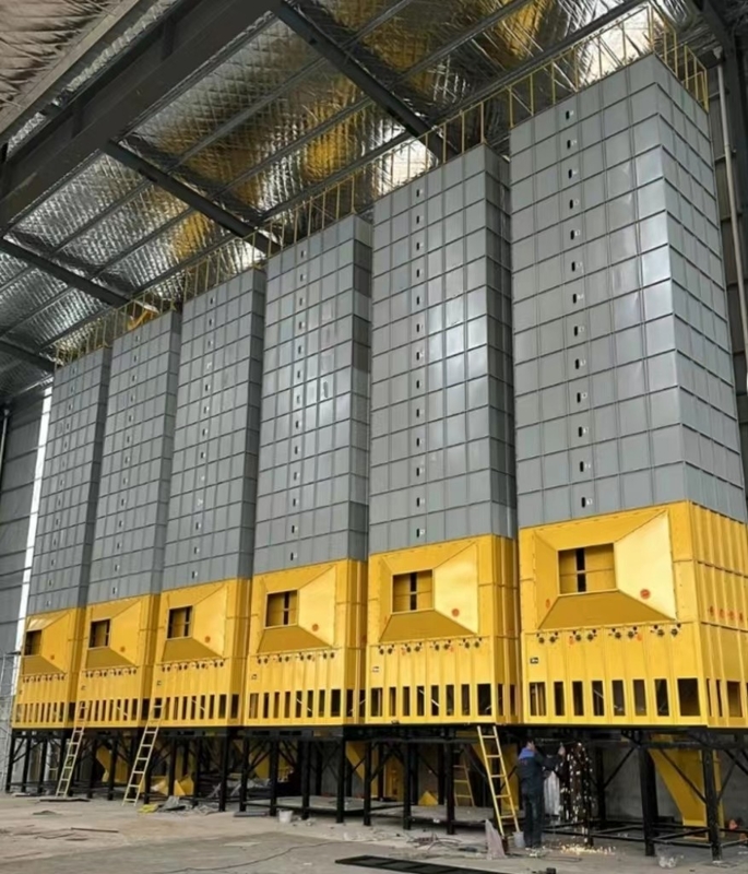 Công suất lớn, tỷ lệ nghiền thấp, máy sấy nhiệt độ thấp cho ngô hoặc đậu nành