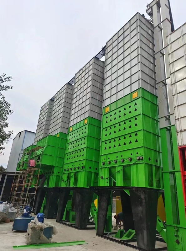 128 tấn mỗi lô Máy sấy dòng hỗn hợp Tốc độ nghiền thấp, tiêu thụ năng lượng thấp Không có máy sấy cho ngô
