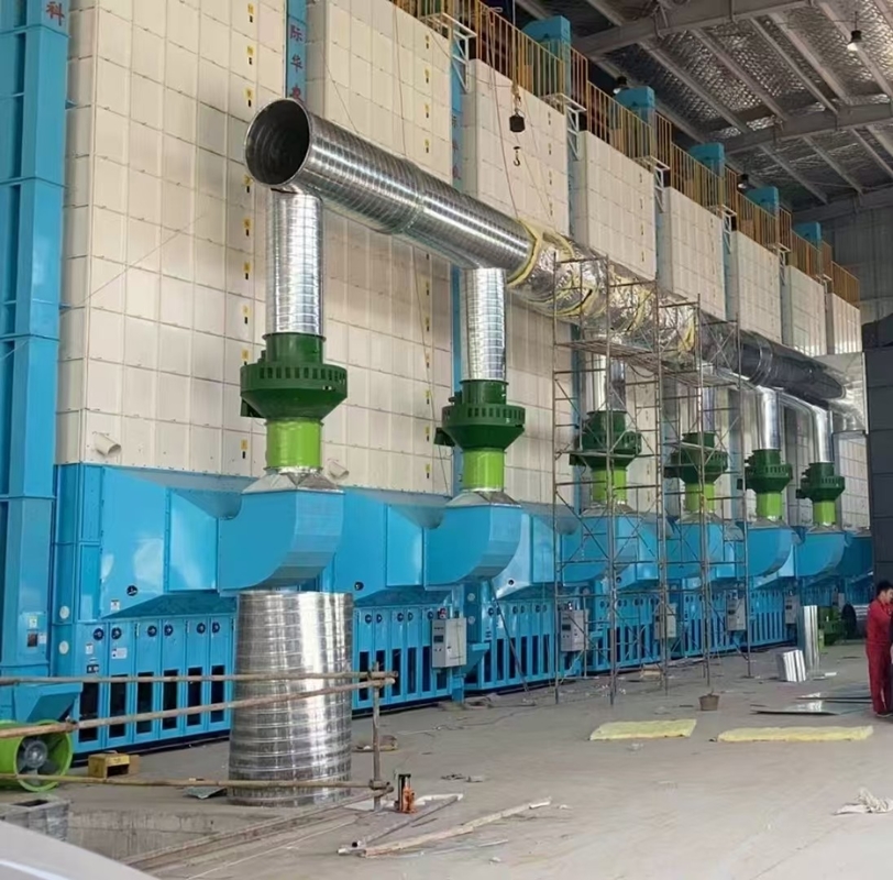 Máy sấy ngũ cốc hiệu quả cao 280 tấn mỗi lô cho gạo, ngô, đậu nành, lúa mì
