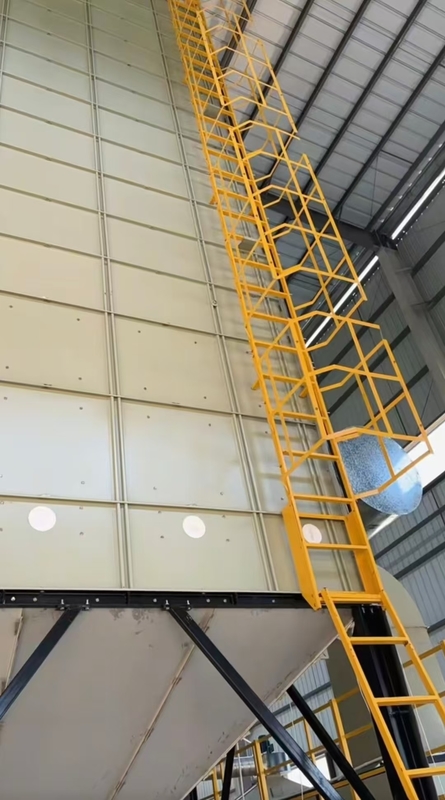 Máy sấy hạt giống lúa mì ngô gạo hạt 70 tấn / lô Công suất không khí nóng 60-130 ° C 16.603kw