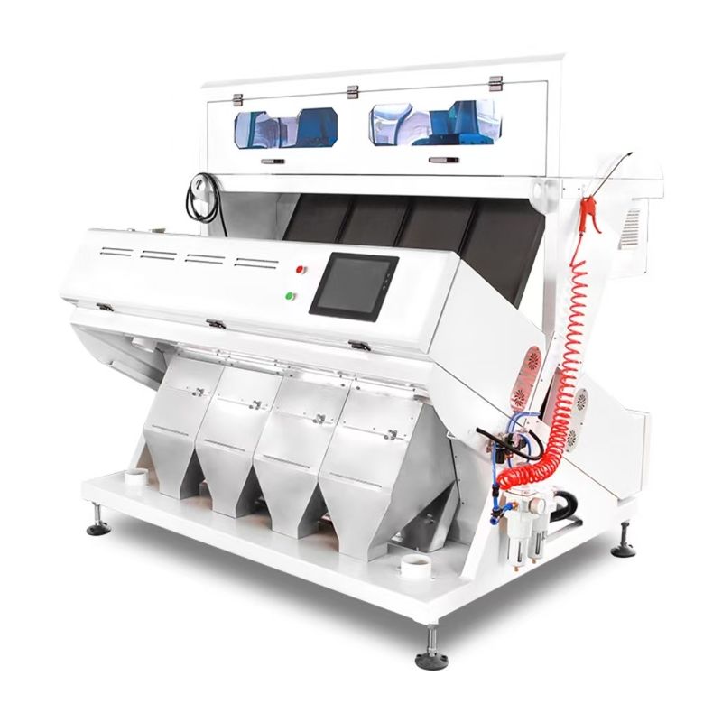 Máy phân loại màu 3-7 tấn mỗi giờ cho đậu nướng, đậu nành và đậu gà