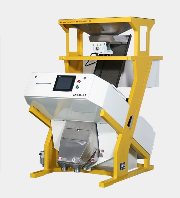 0.5-3 tấn mỗi giờ chính xác cao hạt nhỏ CCD Color Sorter