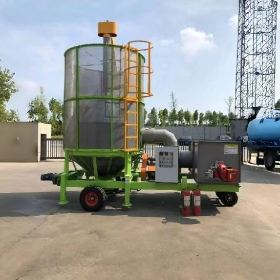 Máy sấy ngũ cốc di động 5 tấn/mẻ hiệu quả cao, tiết kiệm năng lượng và bảo vệ môi trường