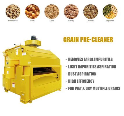Tạp chất lớn Làm sạch hạt trước khi hút bụi và tạp chất nhẹ