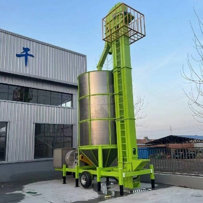 Máy sấy di động 10 tấn cho lúa mì, ngô, lúa mạch, lúa miến.
