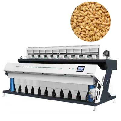 10-Chute 20 T / H High-Resolution Cereal Grain Color Sorter cho lúa mì, ngô và ngũ cốc
