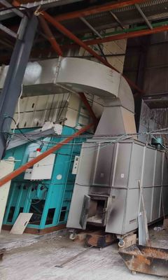 Máy sấy lúa tuần hoàn 30 tấn mỗi mẻ có lò nung