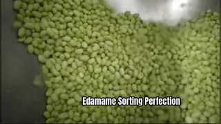 Máy phân loại màu dạng đai cho đậu Edamame đông lạnh